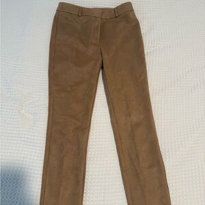 LOFT Suede High Waist Skinny Work Pants